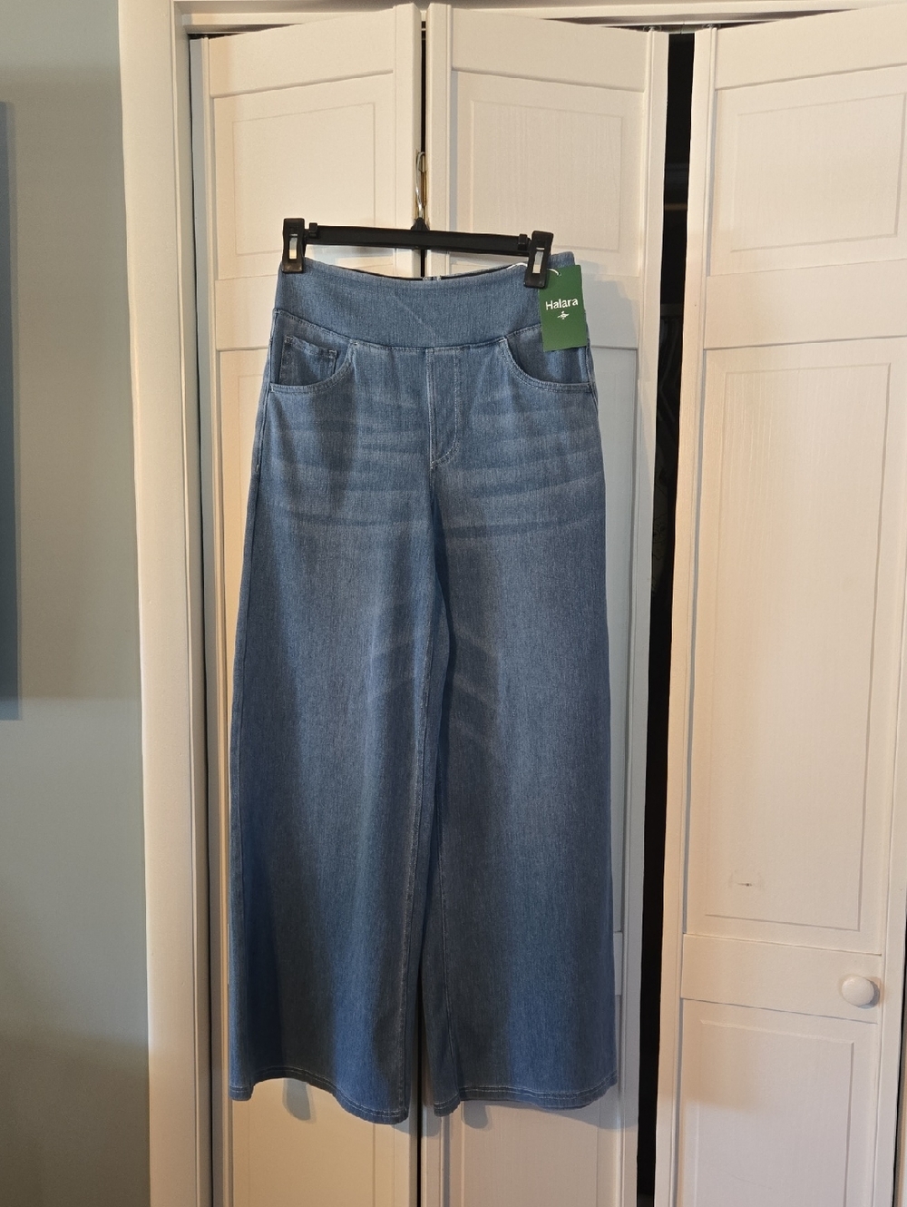 HALARA Light Blue Wide-Leg Jeans - Picture 5 of 5